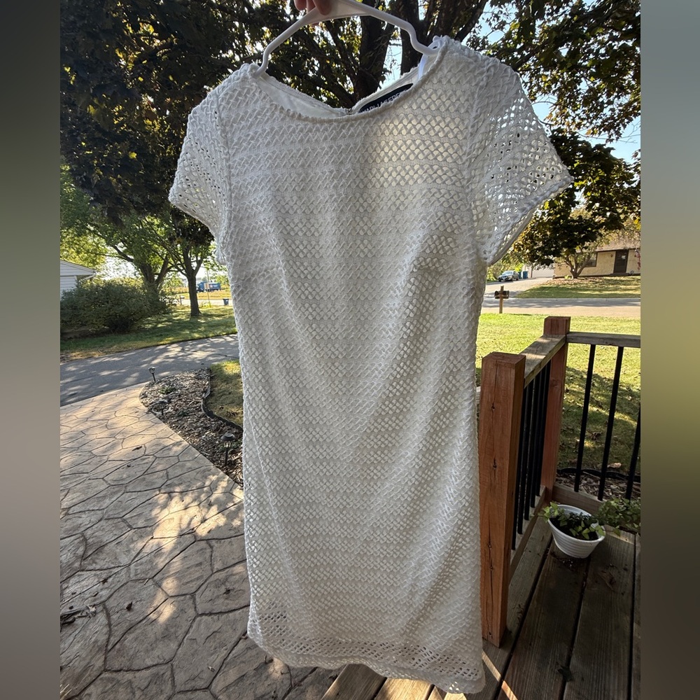 Karl Lagerfeld White Dress